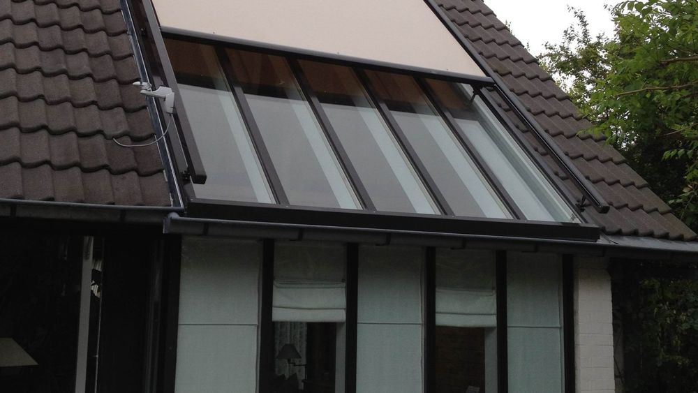 Pergolas et tentes solaires — réalisation Sart Services