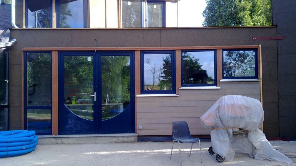 Châssis et portes en bois